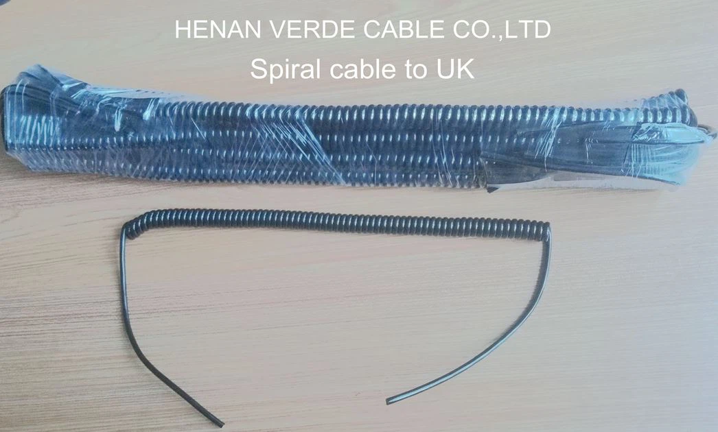 PUR Spiral cable factory
