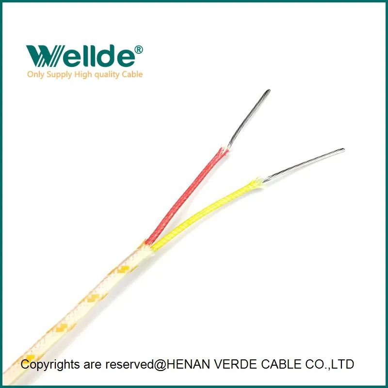 2-žilna žica za kompenzaciju visoke temperature od 2,5 mm²