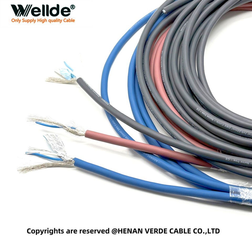 24 AWG Tinned Copper DMX Cable