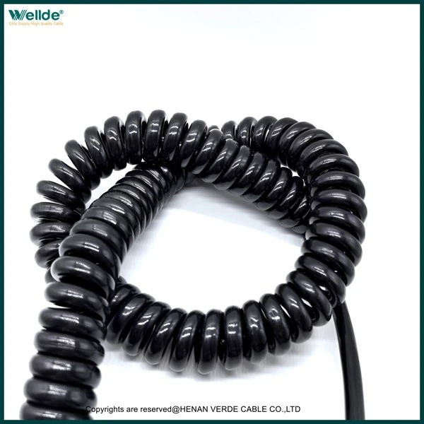 Coiled Cable 5 Core 1.5mm high quality