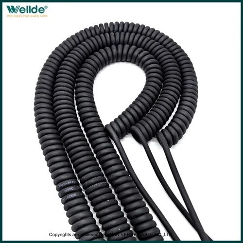 Serija spiralnih kabela od 5 × 1,5 mm spremna je za isporuku i ide prema euro...