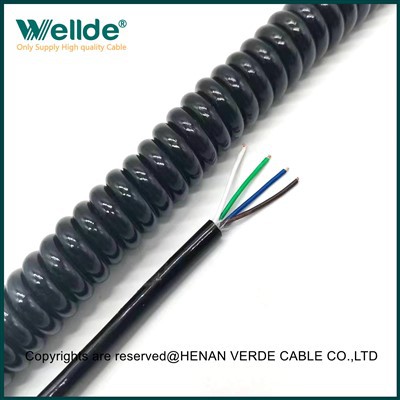 4 jezgre 1.0mm2 spiralni kabel