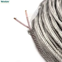 PTFE izolirana pokositrena bakreno pletena oklopljena visoko{0}}temperaturna žica